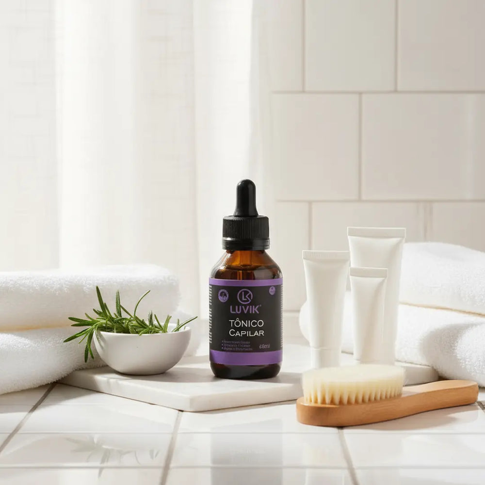 Shampoo Antiqueda e Tônico | DHT-Safe™